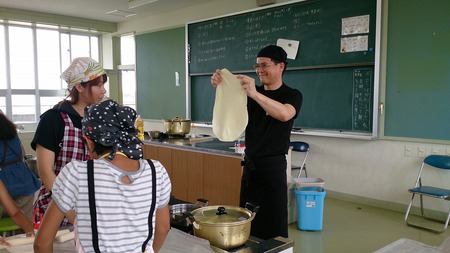 高嶺小学校手打ち教室