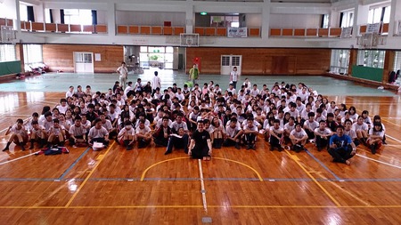 石田中学校そば講座