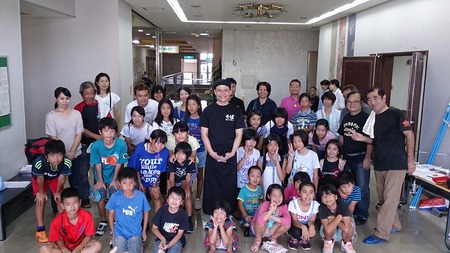 宜野湾市中央公民館沖縄そば親子手打ち教室