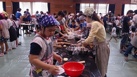 普天間第二小学校手打ち教室