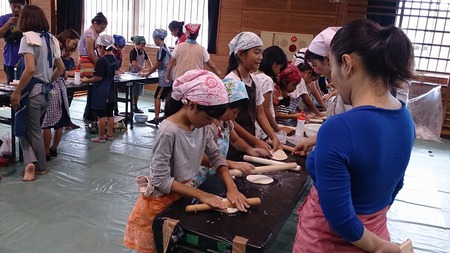 普天間第二小学校手打ち教室
