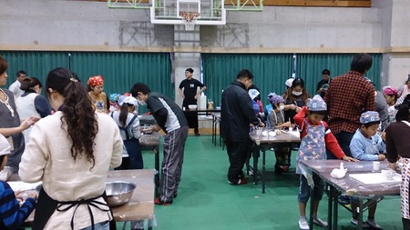 喜屋武小学校手打ち教室