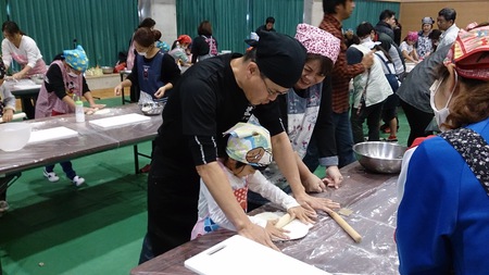 喜屋武小学校手打ち教室