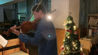 クリスマスイブ礼拝　Ave Maria　バイオリン演奏