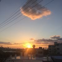 今日の朝日〜シエスタ沖縄