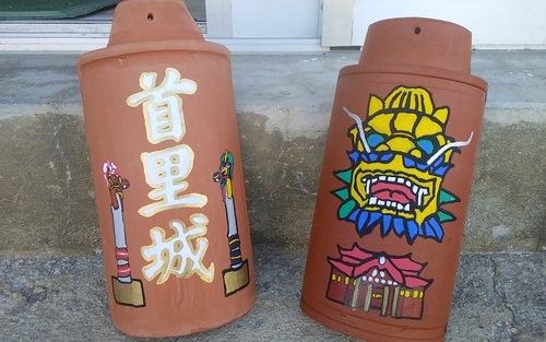瓦絵付け体験