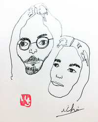 沖縄で笑顔になれる似顔絵描いてます。 2020/12/10 13:00:04