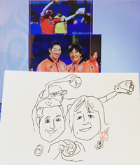 上野由岐子選手宇津木麗華監督 2021/07/29 06:08:58