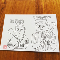 沖縄で似顔絵も描いてます。 2021/07/09 18:56:41