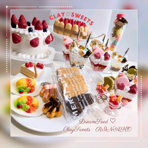 【１Day】ClaySweets♡ミニチュアフード、スパゲティを作るワークショップ開催！！