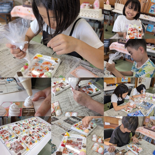【本部児童館】ひな祭りイベントで、子供達とクレイスイーツしてきました。南風原にある本部児童館へ！