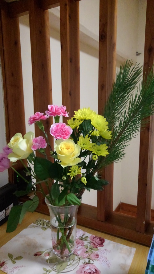お正月のお花