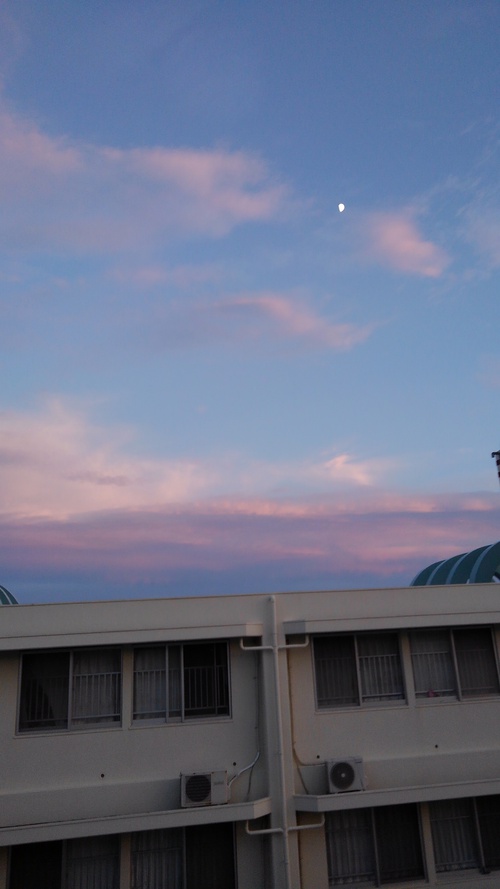 夕方の空