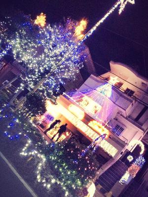 経塚イルミネーションdeキラキラ家族時間☆.。.:*・