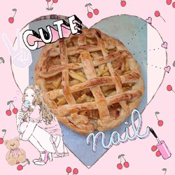 [アップルパイ作りました]978位
