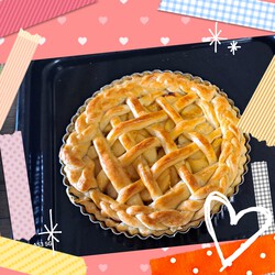 [アップルパイ作りました]825位