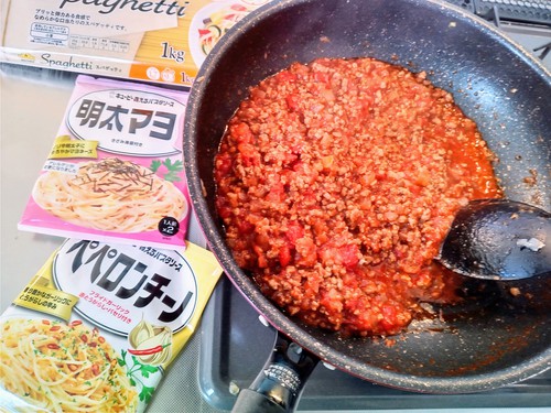 みんな大好きパスタ作り