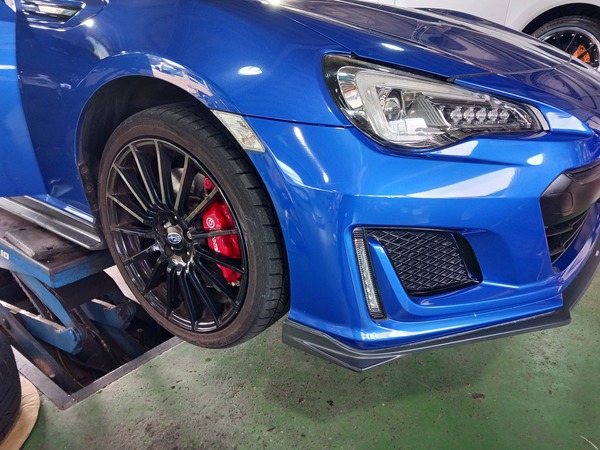 BRZ　タイヤホイール取付