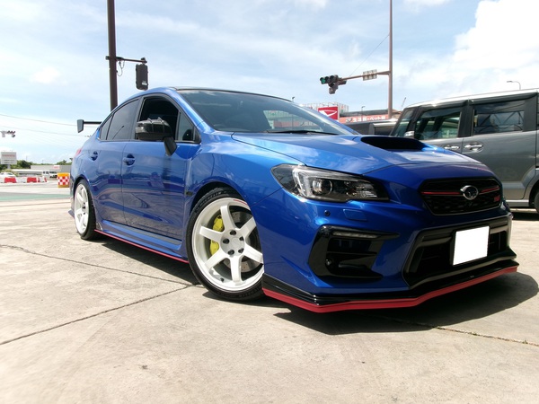 WRX　タイヤホイル取付