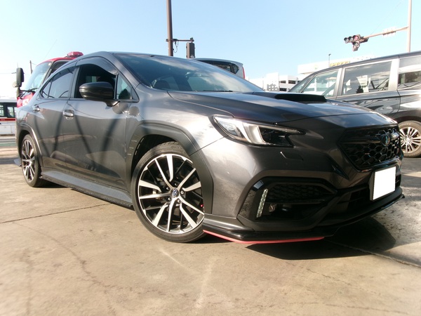 WRX-S4　タイヤホイルセット取付