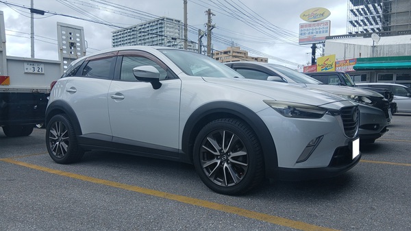 マツダ CX-3 RS-R ダウンサス 取付 マツダ CX-3 RS-R ダウンサス 取付