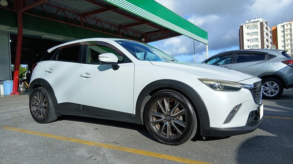 マツダ CX-3 RS-R ダウンサス 取付 マツダ CX-3 RS-R ダウンサス 取付