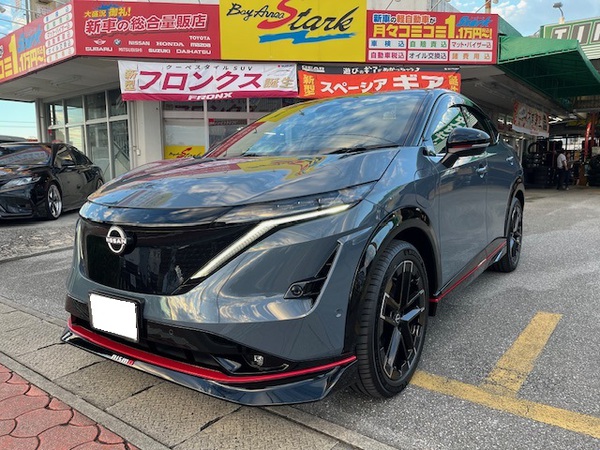 新車日産ARIA・トヨタヤリスクロス納車