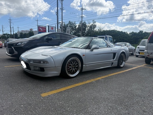 NSX BBSホイル取付! NSX BBSホイル取付!