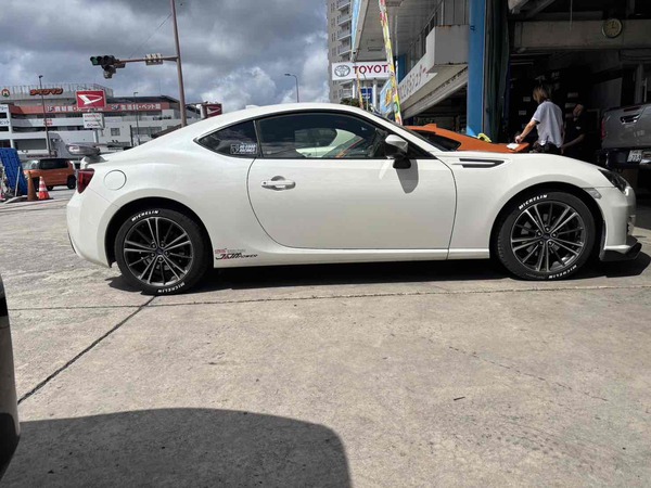 BRZ　車高調取付