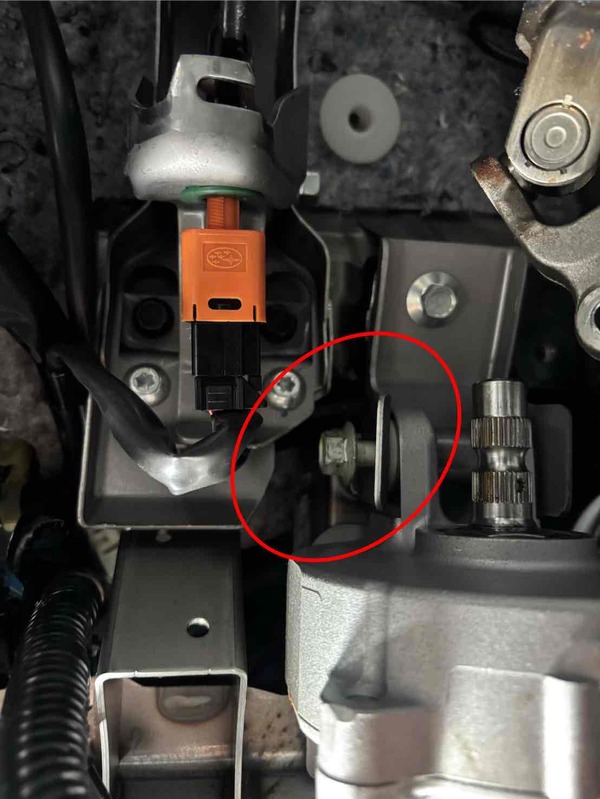 BRZ パワステモーターダンパーブッシュ交換