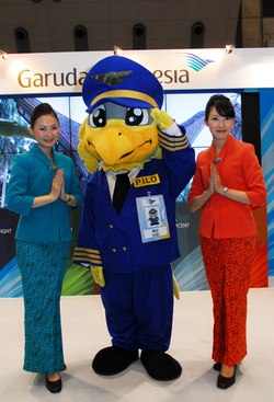 ガルーダ・インドネシア航空キャラと