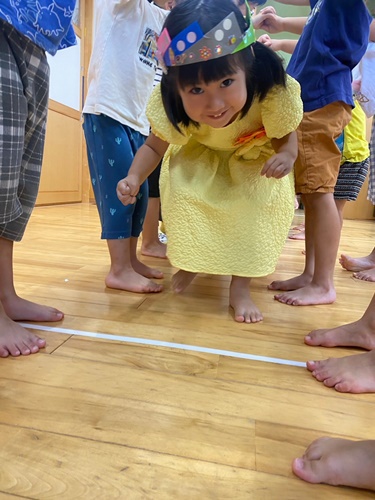 ８月生まれのお誕生会（3.4.5歳児）