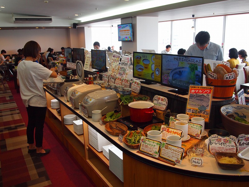 沖縄 おススメホテル 那覇市国際通り沿いにあるホテルオーシャンの朝食が100種類以上の沖縄食材メニューで最強です シロシロニュース