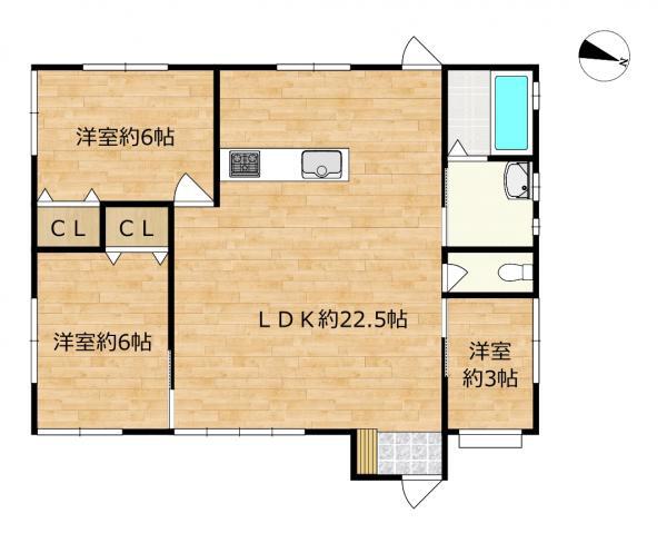 ✨NEW✨南風原町新川　売土地付き一戸建て　２SLDK　只今リフォーム中！