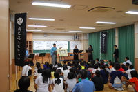 尚巴志の紙芝居in船越小学校 2017/11/13 10:00:00