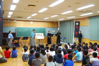 尚巴志の紙芝居in玉城小学校 2017/11/02 10:00:00