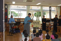 尚巴志の紙芝居in久高小学校 2017/11/14 10:00:00