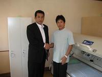 旭道山さんの取材♪ 2007/06/22 11:55:09