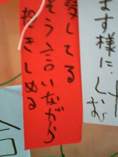 沖縄の短冊をのぞいてみる！