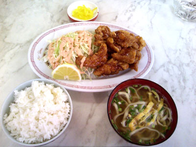 大好きな定食屋さん♪