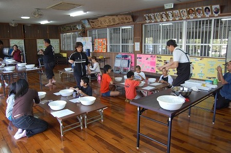 沖縄そば　沖縄そば伝道師　手打ち教室　北中城