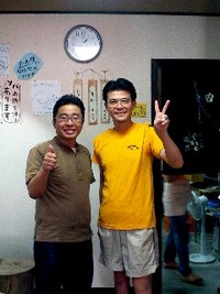 FEC代表の山城智二さんが来店しました。