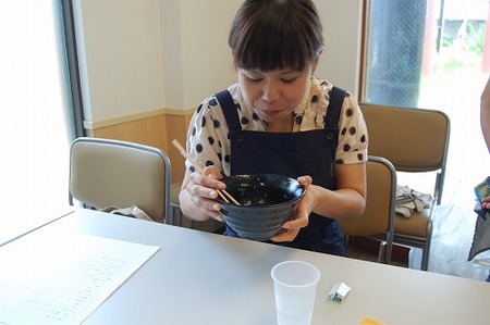 親子手打ち沖縄そば教室（てぃーだスクエア）第４回