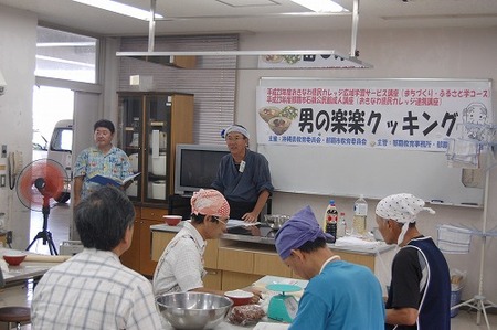 知念会長の手打ち教室