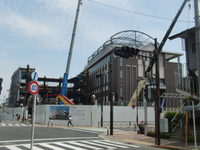 複合施設建築中 2012/06/13 21:10:52