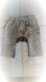 ハンドメイド　モンキーパンツ