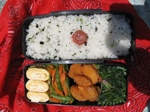 今日の弁当＆現場