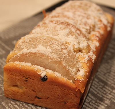 梨のパウンドケーキ アトリエ 風びより