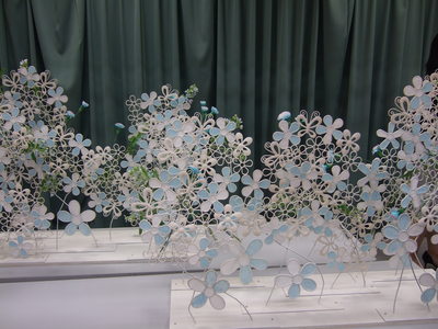 お花のデモンストレーション見てきました～♪