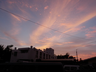 夕日が綺麗